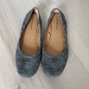 Lucky Brand Gray Kids Dress Shoes